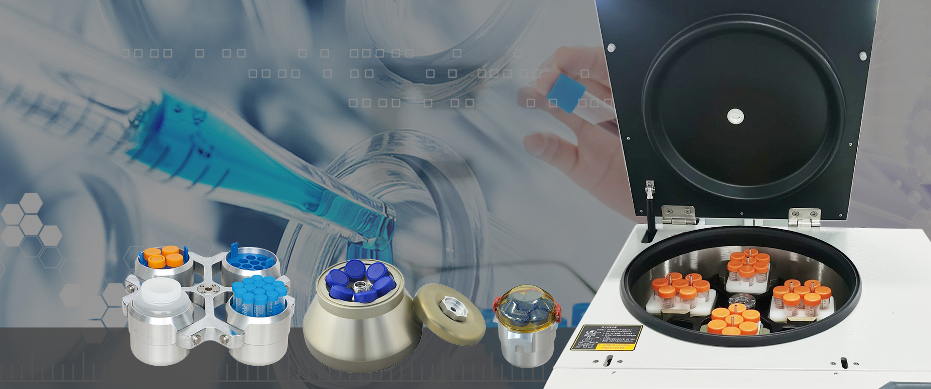 Centrifugeuse de laboratoire de cence