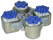 Rotor à grande vitesse d'angle de microcentrifugeuse