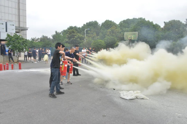 Exercices de formation en sécurité incendie