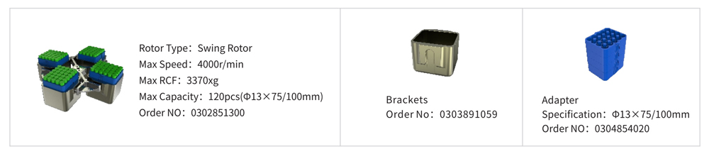 Paramètre automatisé de rotor de centrifugeuse de centrifugeuse de décapsulage automatisé réfrigéré de grande capacité de CTK120C